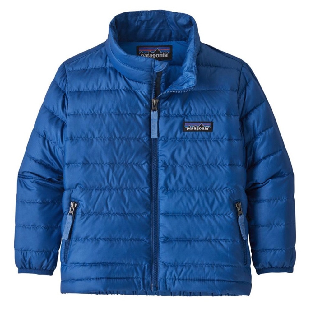 Patagonia Baby Down Sweater in blue size 12 Months